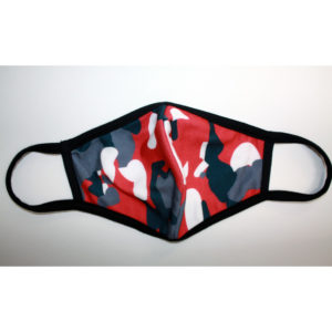 Cloth Face Mask - Army Red