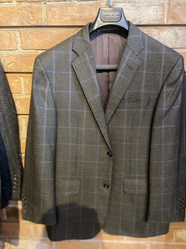 Hickey Freeman Window Pane Sport Coat – 42 Short – Incognito Menswear ...
