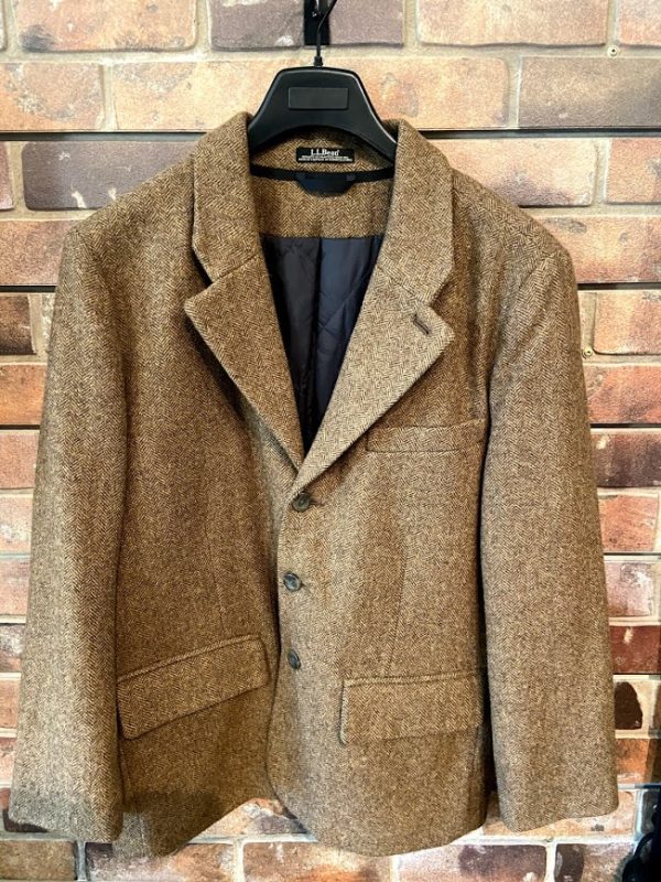 LL Bean Tweed Jacket with Primaloft Quilted Lining – 38 Short ...