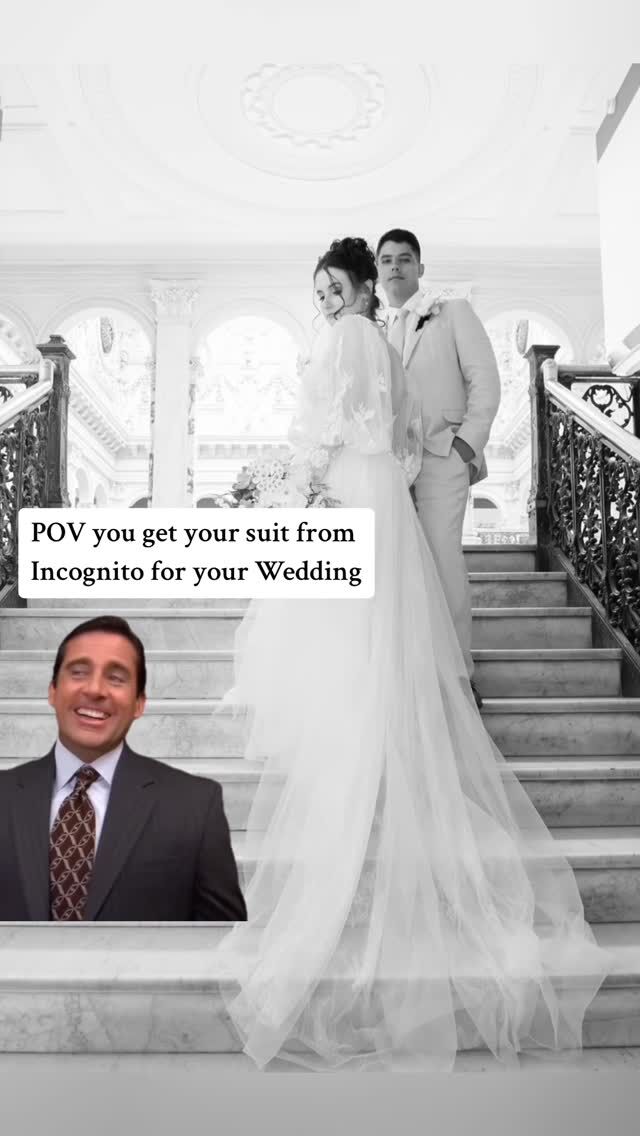 Schedule your appointment with us NOW! Use the link ➡️ https://incognitomenswear.com/appointment-request/ 

#Meme #MemeCut #Suit #Tux