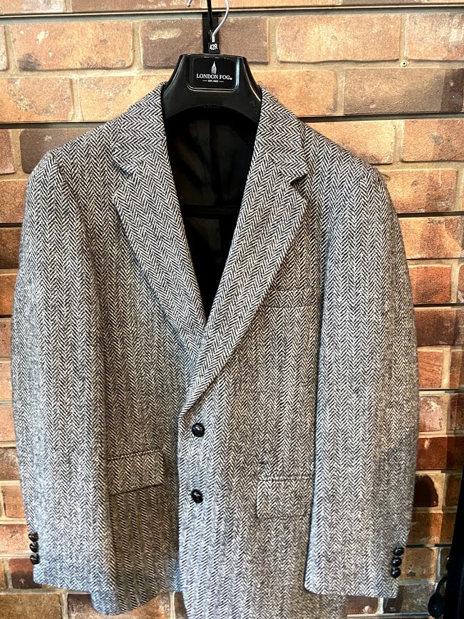 What can I upcycle an old Harris Tweed jacket into?